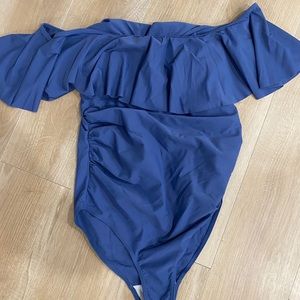 PINKBLUSH maternity swim suit bathing suit